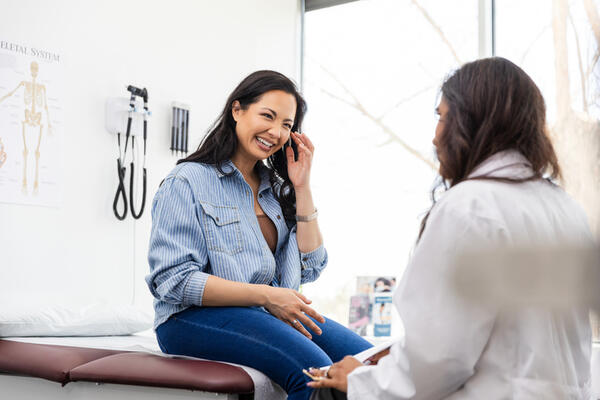doctor and female patient