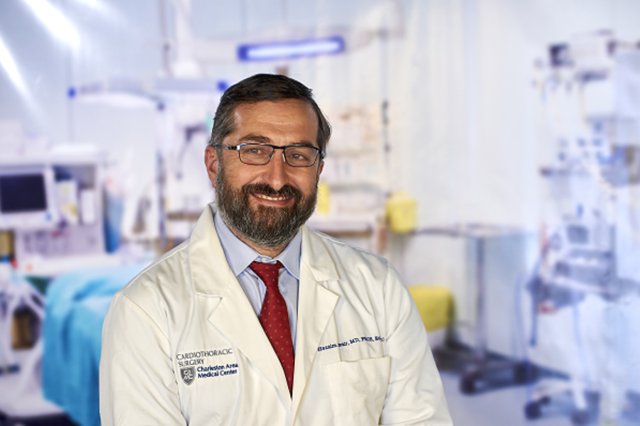 Hazaim Alwair, MD, FRCSEd (C-Th), has been named Medical Director of Cardiothoracic Surgery at CAMC