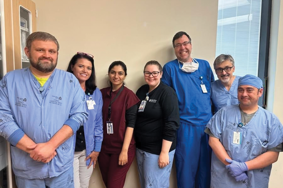 Pulmonary valve team photo